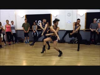 they dance well (yanis marshall choreography. music by beyonce. feat arnaud mehdi. studio68 london bgt rehearsal“},“url“ “).